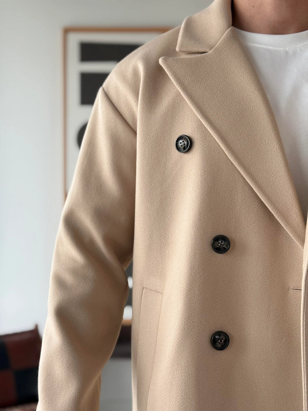 Oxford Double-Breasted Coat