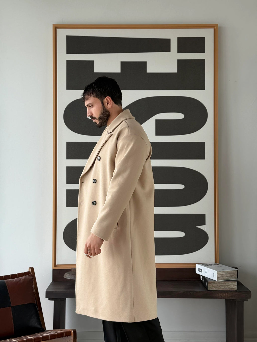 Oxford Double-Breasted Coat