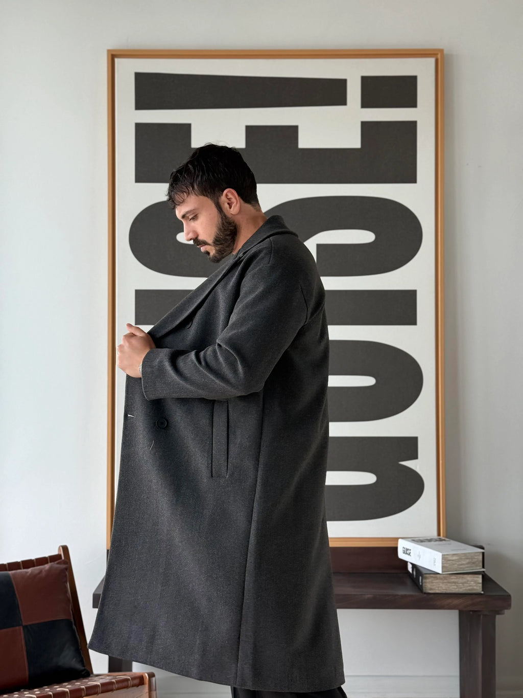 Oxford Double-Breasted Coat