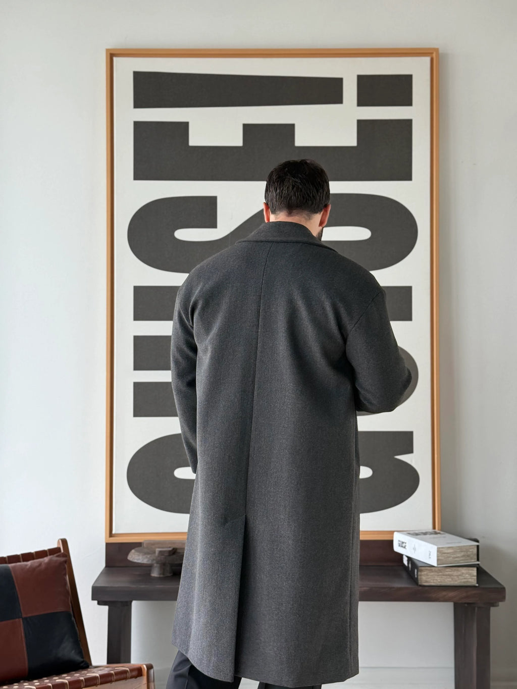 Oxford Double-Breasted Coat