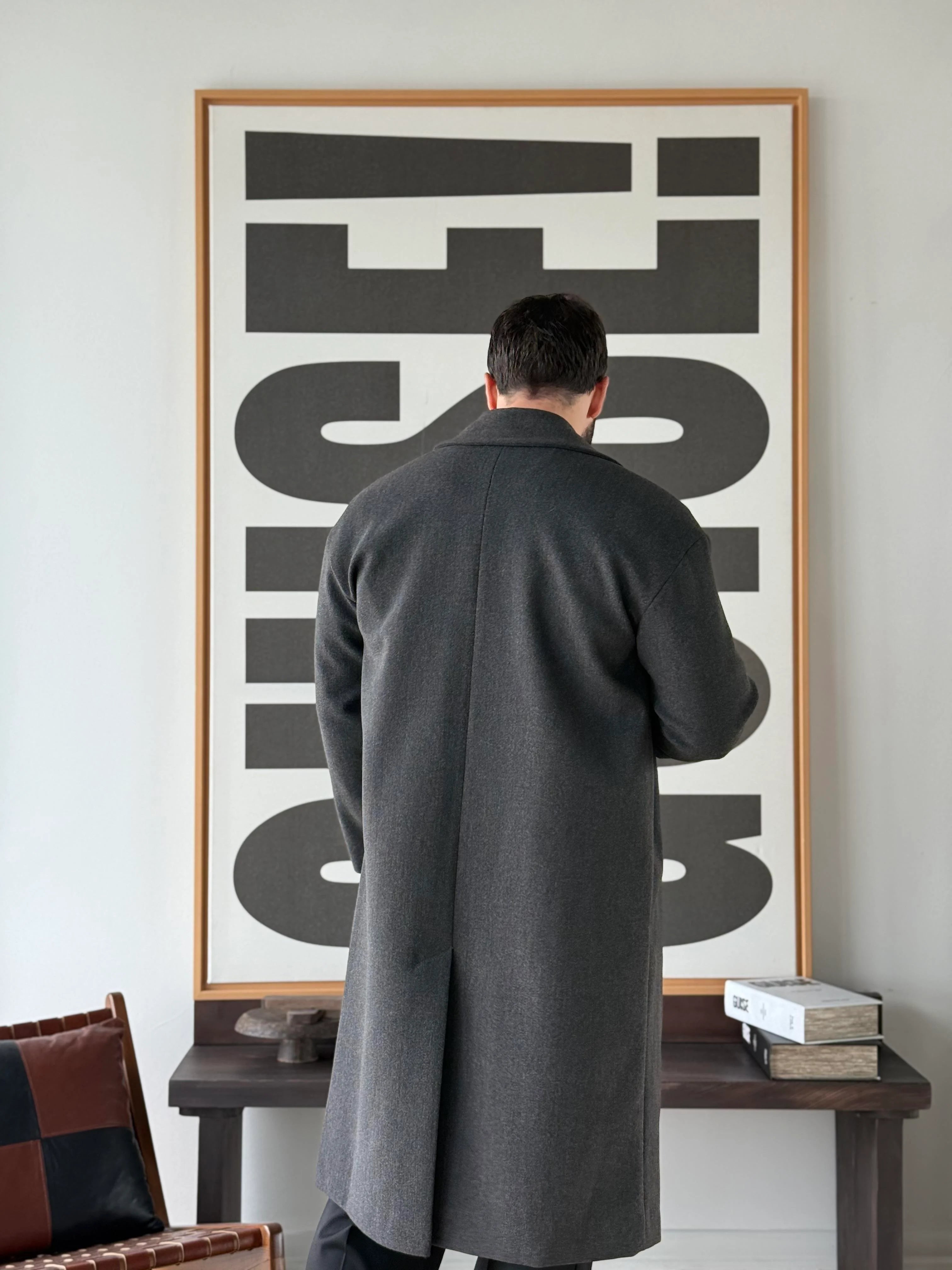 Oxford Double-Breasted Coat