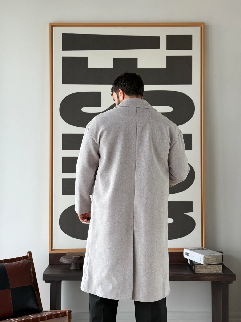 Oxford Double-Breasted Coat