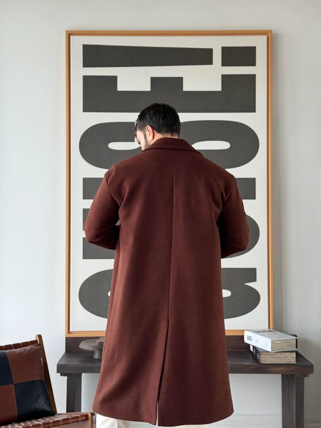 Oxford Double-Breasted Coat