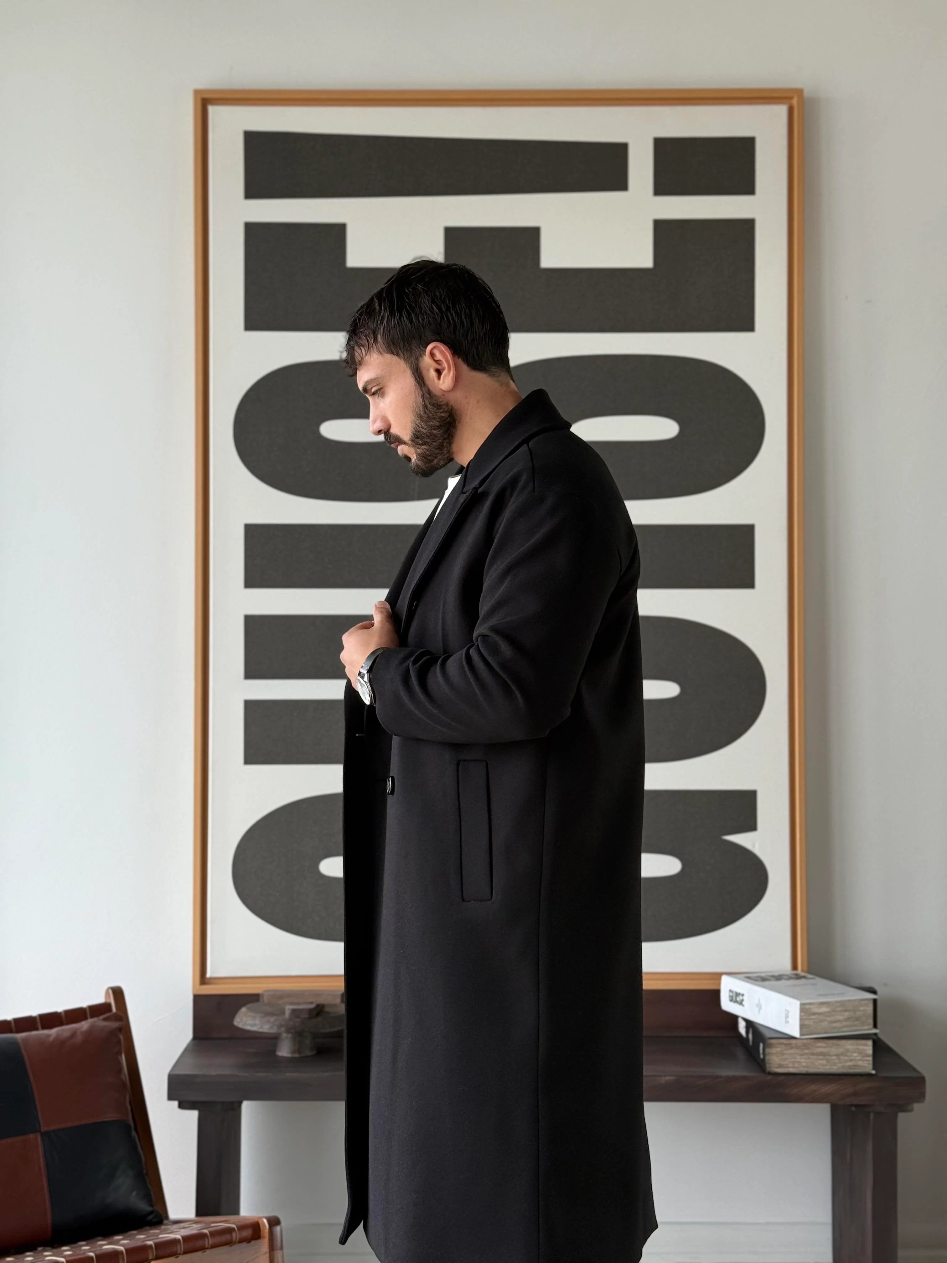 Oxford Double-Breasted Coat