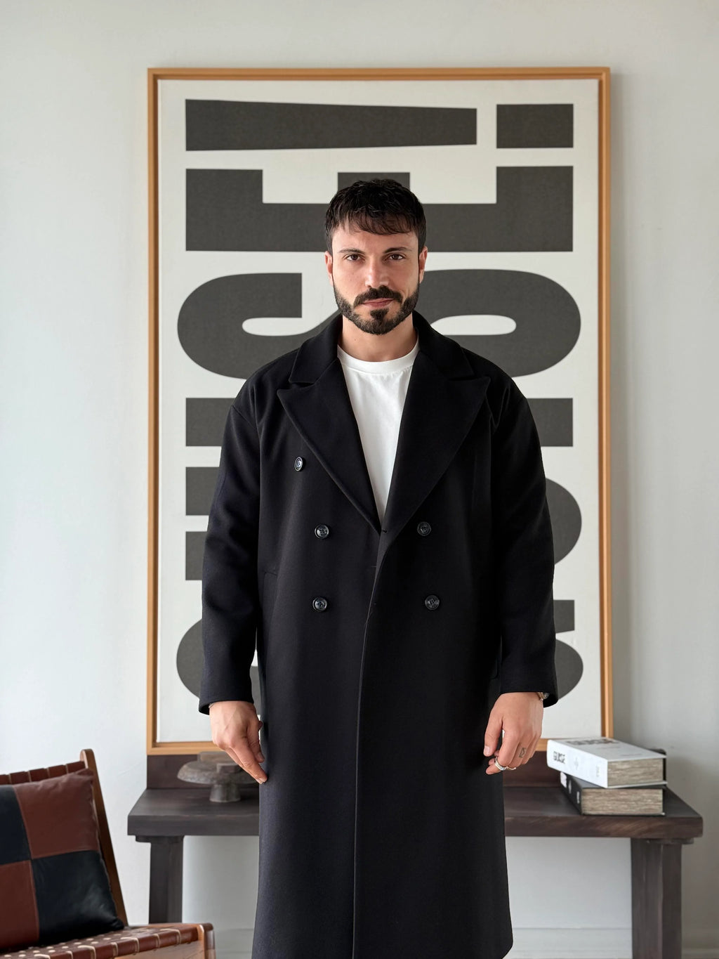 Oxford Double-Breasted Coat