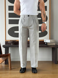 Tapered Wide Leg Trousers