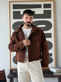Boxy Suede Jacket